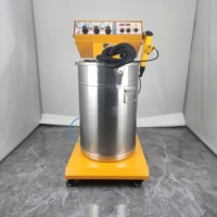 La plus nouvelle construction de moteur de pompe en aluminium de fer d'équipement de revêtement de poudre manuelle utilisée pour les fours de durcissement-le noyau inclut le PLC de moteur