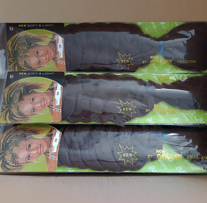 Trenzas Africanas Multicolor al por Mayor, 225g, 82 Pulgadas, 100% Kanekalon Sintético, <span class=keywords><strong>Cabello</strong></span> Pre-estirado para Trenzar, Estilo Weft - Product Image 1