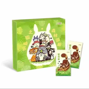 Tarjetas coleccionables de Miyazaki Hayao, serie Anime <span class=keywords><strong>Studio</strong></span> <span class=keywords><strong>Ghibli</strong></span>, mundo de cuento de hadas, juego Sk Totoro, tarjeta coleccionable, regalo de cura para niños - Product Image 2