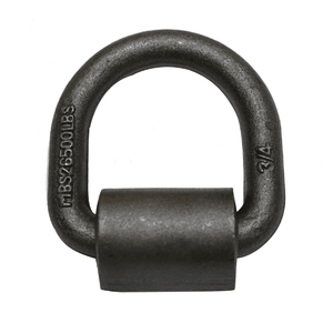Anneau de levage en D forgé haute résistance à souder, anneau d'ancrage robuste soudable pour remorquage et récupération de camions - Product Image 1