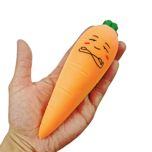 Juguete Antiestrés ZIMO Serie Vegetales Simulados, Zanahoria Naranja, Material TPR Suave para Aliviar la Ansiedad, Unisex - Product Image 5