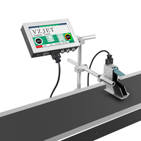 Machine à coder les écrans tactiles de 7 pouces, imprimante industrielle en ligne à jet d'encre automatique pour flacons, bocaux métalliques, de dessins animés