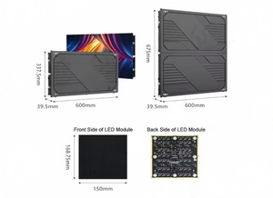 Pantalla LED COB HD P0.9 Todo en Uno de 600*337.5mm para Interiores, Conferencias, Tiendas y Educación con Función Impact SDK - Product Image 2