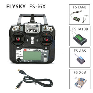 Flysky FS-i6X I6X 10CH <span class=keywords><strong>2</strong></span>.<span class=keywords><strong>4GHz</strong></span> AFHDS 2A <span class=keywords><strong>RC</strong></span> Máy Phát Với Bộ Thu FS-iA10B Cho FPV <span class=keywords><strong>RC</strong></span> Drone-Chế Độ <span class=keywords><strong>2</strong></span> (Van Tiết Lưu Tay Trái) - Product Image 4