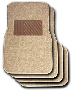 Factory Directly Anti Slip Universal Beige Color Carpet Flooring for Car Mats