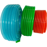 Tuyau d'irrigation de jardin en PVC non toxique, transparent, anti-UV, haute pression, durable, flexible, renforcé de fibres, 100 m
