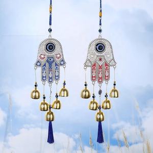 Carillon éolien d'extérieur en métal de luxe, forme animale, art déco moderne, finition brossée imperméable, ornement <span class=keywords><strong>pour</strong></span> la décoration de la maison et <span class=keywords><strong>du</strong></span> jardin - Product Image 4