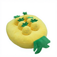 Jouets à mâcher en peluche amusants pour chiens - Vente en gros - Motifs animaux amusants - Produits apaisants