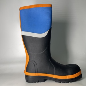 BOTTES DE TRAVAIL EN NÉOPRÈNE IMPERMÉABLES EN NÉOPRÈNE S5 DE SÉCURITÉ DU FABRICANT OEM - Product Image 4