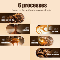 OEM Coffee Candy Sugar Free Slider Insulated 32g Square Metal Tin Box Halal Cool Espresso Coffee Bean Candy Hard Candy