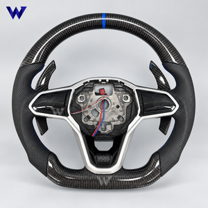 Instalación No Destructiva de Volante de Fibra de Carbono de Alta Calidad para Volkswagen BORA, CADDY, GOLFGTI, <span class=keywords><strong>GOLFGTD</strong></span>, JETTA, POLO - Product Image 1