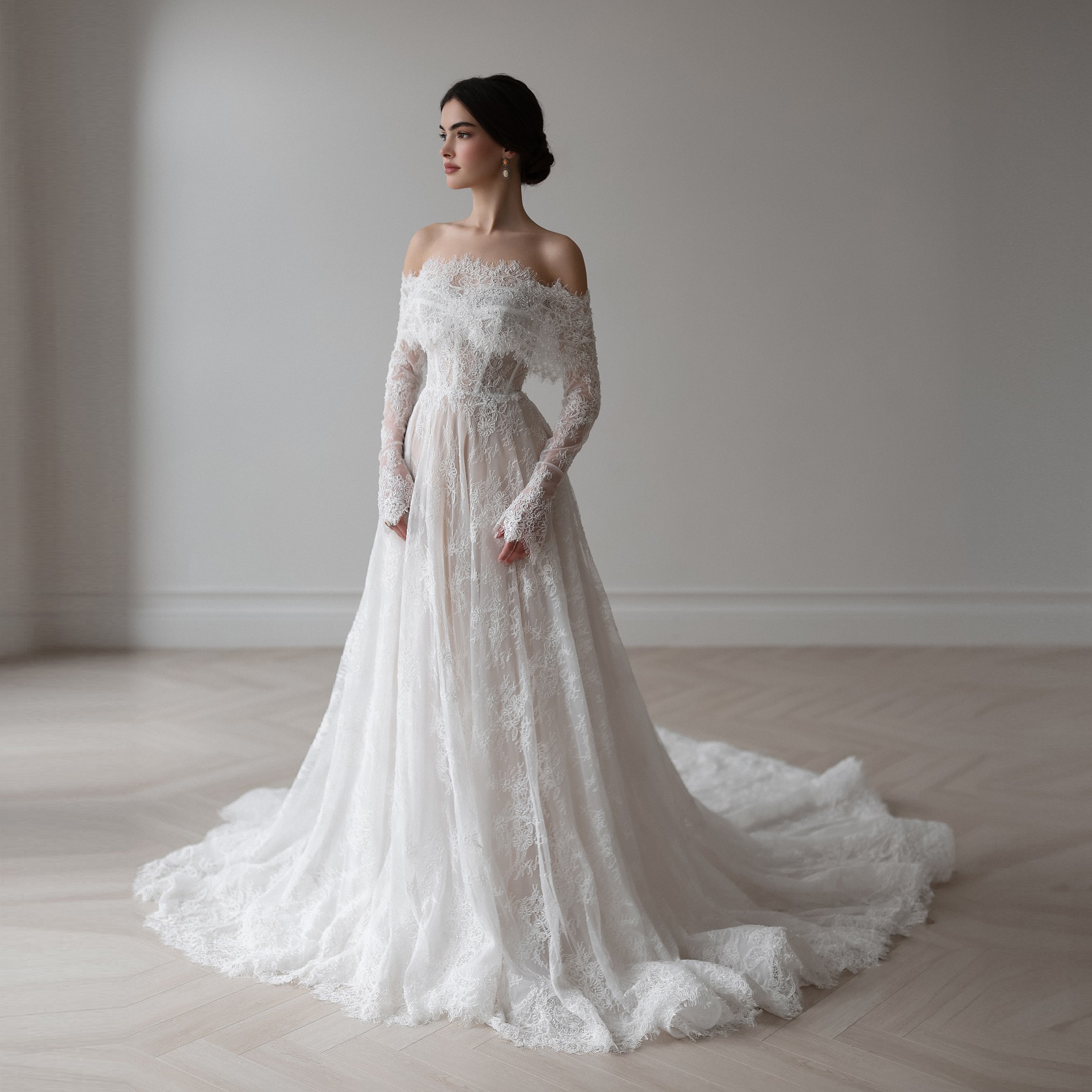 sachin and babi light blue dress Verified Supplier Long Sleeve No Train Wedding Dresses 1k+