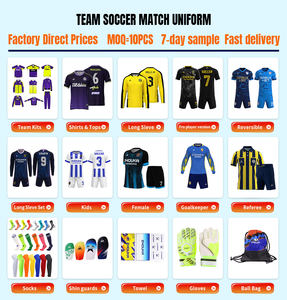 Costume da sublimazione reversibile maglia da calcio divisa da calcio traspirante Maillot De Foot Wear per gli uomini e i giocatori della squadra giovanile - Product Image 6