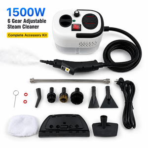 Limpiador a Vapor Portátil de Alta Presión OEM ODM de 1500W y 3 Bares, Máquina de Limpieza Multiusos con 6 Niveles Ajustables para Hogar, Autos y Cocina - Product Image 1