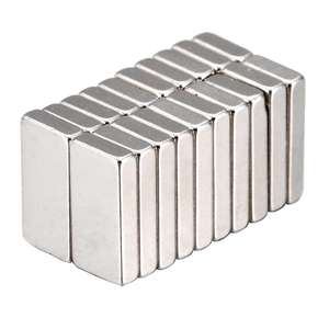 50X25x10 Mm Bloque alternador Imanes de neodimio N52 Imán - Product Image 1