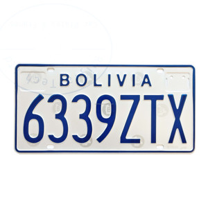 Placas de Matrícula Personalizadas de Aleación de Aluminio 3D en Relieve para Vehículos en Bolivia - Product Image 5