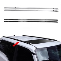 Porte-bagages de toit en alliage d'aluminium de qualité supérieure, montage non destructif, accessoires de modification automobile pour Toyota Prado 2024