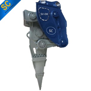 Brise-roche hydraulique haute fréquence pour excavatrice, machine de forage de roche minière, équipement de démolition de béton, vibro-déchiqueteur - Product Image 1