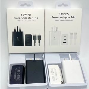 อะแดปเตอร์ชาร์จเร็ว 65W PD 3 พอร์ต USB-C USB-A หัวปลั๊ก EU US UK สำหรับชาร์จ Samsung สำหรับ Samsung S23 S24 S25 สมาร์ทโฟน อุปกรณ์อิเล็กทรอนิกส์ - Product Image 4