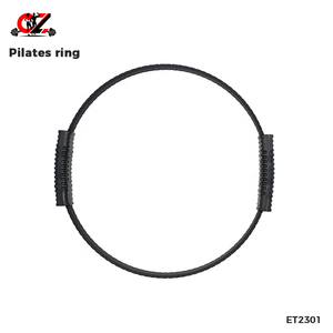 Wholesale CZFIT ET0113 12 Inch Silicone <b>Gel</b> <b>Magic</b> Pilates Ring Portable Lightweight Yoga Resistance Circle for Women - Product Image 3