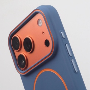 Fashion Ultra <b>Thin</b> Matte Magnetic Phone Case for iPhone 17 12 13 Pro Max 14 15 16 Plus Wireless Charging Shockproof Hard Cover - Product Image 3