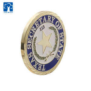 Produttore di Monete Commemorative Personalizzate, Moneta Metallica Personalizzata del Segretario di Stato del Texas, Regalo Ufficiale Souvenir - Product Image 5