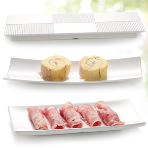 Restoran melamin tencere plaka, dikdörtgen Shabu Shabu et ve uzun suşi servis tabakları - Product Image 1
