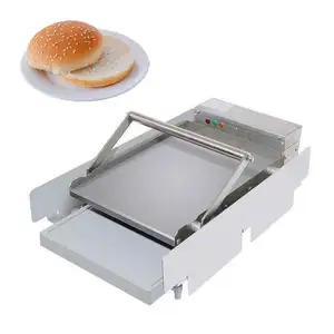 Machine bon marché de haute qualité à bas prix un fabricant du pain burger machine automatique de fabrication de hamburger fermée au meilleur prix