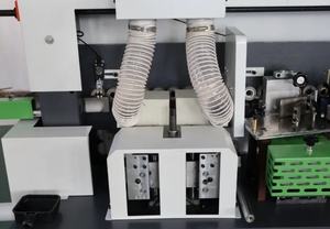 Mini machine à plaquer les chants à 6 fonctions pour portes de meubles en panneau artificiel de contreplaqué d'armoire pré-fraisage bagueuse à 90 degrés - Product Image 5