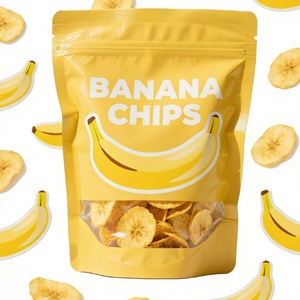 Sacs d'emballage alimentaire en plastique personnalisés avec logo imprimé, sacs en plastique et aluminium Mylar pour chips de pommes de terre et bananes, vente en gros - Product Image 1