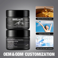 Gummies de résine de Shilajit pure en marque blanche OEM/ODM 50g – Supplément multi-minéral et boisson énergisante au Shilajit