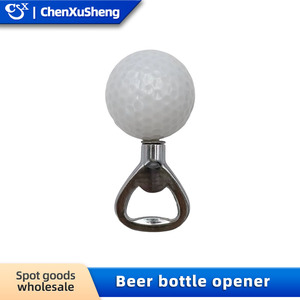 Fcm Cross Border Purple Led Glowing Ball Golf Bottle Opener Compact Portable Beer Opener Zinc Alloy Round Shape - Product Image 5
