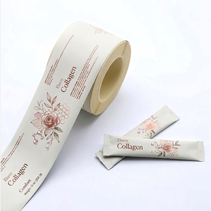 Film laminé imprimé <span class=keywords><strong>sur</strong></span> mesure pour emballage de sachets de café filtre en plastique, sachets de snacks, sachets de poudre, film en rouleau pour emballage. - Product Image 5