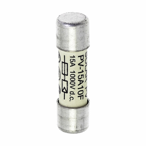 Fusible Bussmann <span class=keywords><strong>PV</strong></span>-<span class=keywords><strong>15A10F</strong></span> de 1000V para Sistemas Solares Fotovoltaicos, Corriente Nominal 15A - Product Image 5