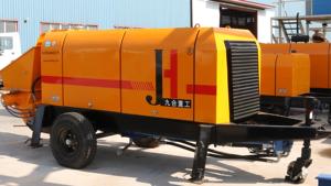 Juhe Verschillende Modellen Capaciteit Mini Mobiele Prijs Dieselmotor Stationaire Betonpomp Aanhangwagen Gemonteerde Betonpompen Te Koop - Product Image 4