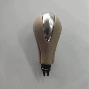 Infiniti Gear <b>Shift</b> <b>Knob</b> 34910-JK03A Leather Ergonomic For Infiniti G25 G37 FX37 EX37 QX70 Q60 QX50 - Product Image 2