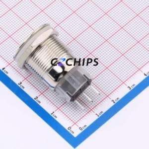 HY-19A-P11-N-CU-008 Push Button Switch Through hole Component (THT) Switch - Product Image 2