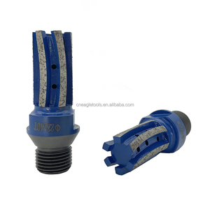 Fresa <span class=keywords><strong>CNC</strong></span> de diamante segmentado de calidad superior D22/25MM brocas de enrutador <span class=keywords><strong>CNC</strong></span> de diamante para agrandar agujeros de modelado - Product Image 2