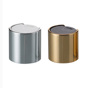Bouchon de bouteille de couvercle en aluminium argenté brillant à faible quantité minimale de commande 24/410 - Product Image 4