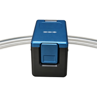 Sensor de Flujo Ultrasónico de Laboratorio, Bomba Peristáltica con Abrazadera para Tubos, Software USB, Medición de Líquidos Compacta para Investigación