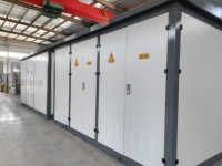 Poste de transformation préfabriqué compact extérieur avec transformateur toroïdal intelligent pour la distribution d'énergie haute tension