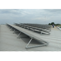 Support de montage de panneau solaire OEM Art Sign, support de panneau solaire, supports trépieds en aluminium, structures de support de montage de panneau solaire