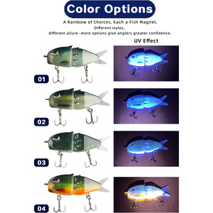 Señuelo de pesca en miniatura con forma de lápiz, de hundimiento lento, para pesca de lubina, pez mandarín, trucha, señuelos de agua media, 8 colores disponibles - Product Image 3