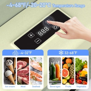 Refrigerador Portátil de 12L para Viajes, Congelador con Compresor de Una Sola Zona, Alimentado por Vehículo 24V 220V, Refrigerador para Auto de Bajo Consumo - Product Image 3
