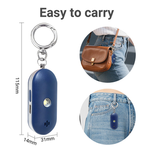 Alarma <span class=keywords><strong>de</strong></span> Seguridad Personal <span class=keywords><strong>de</strong></span> 130 dB, Dispositivo <span class=keywords><strong>de</strong></span> Autodefensa Portátil Recargable <span class=keywords><strong>de</strong></span> Emergencia SOS con Alerta GPS y SMS para Mujeres y Personas Mayores - Product Image 3