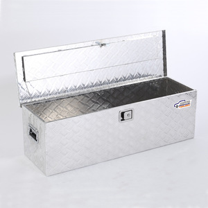 Caja de Herramientas de Aleación de Aluminio para Auto, 1.5MM/2.5MM de Grosor, Antirrobo, Impermeable, con Patrón de Diamante, para Remolque o Camioneta - Product Image 2
