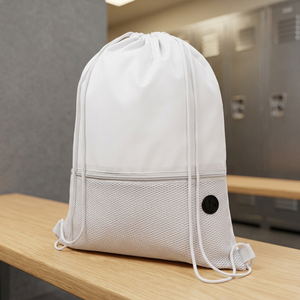 Borsa con Coulisse da 5L Senza Marchio, Modello 120487-7, Personalizzabile con Logo, Fodera in Tela, Cordoncino in Rete, Impermeabile per Uso Esterno e Regalo - Product Image 2