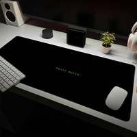 Protecteur tapis de Table de bureau haute qualité grande taille minimalisme caoutchouc tapis de souris de jeu Stock étanche antidérapant écologique
