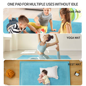 Colchón de Suelo Japonés Enrollable de Alta Densidad Cómodo Espuma 2 "Espesar Colchón de Espuma Viscoelástica Tatami Estera Almohadilla para Dormir - Product Image 3