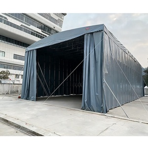 Movable Sliding Awning - Foldable Push Pull <b>Canopy</b> Retractable <b>tent</b> manufacturing plant with Galvanized Frame - Product Image 1
